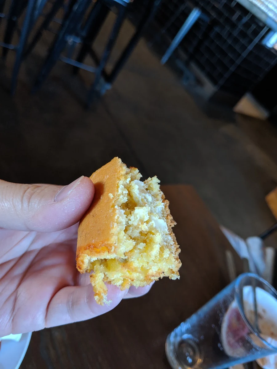 Housemade Cheese Cornbread Toast