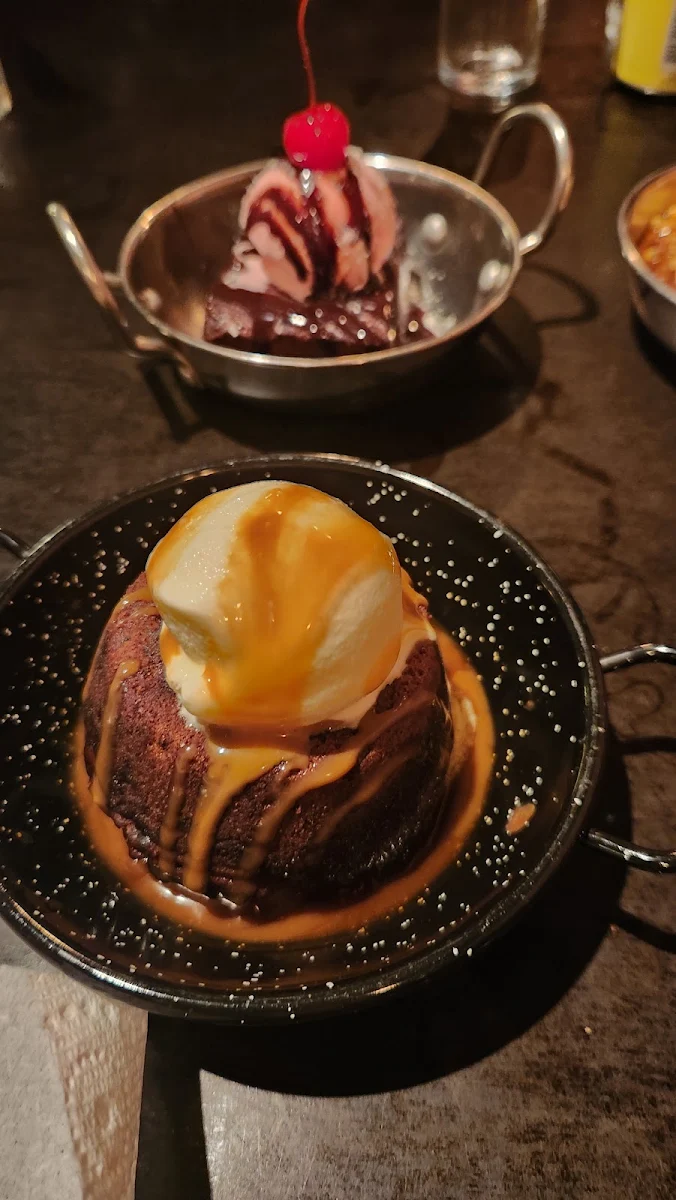 Sticky Date Pudding with Vanilla Ice Cream