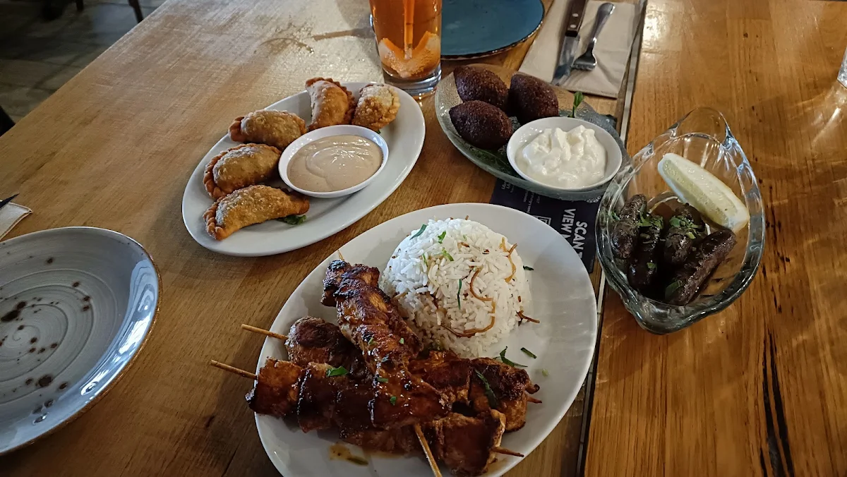 Sambusak Chicken Skewer Kibbeh
