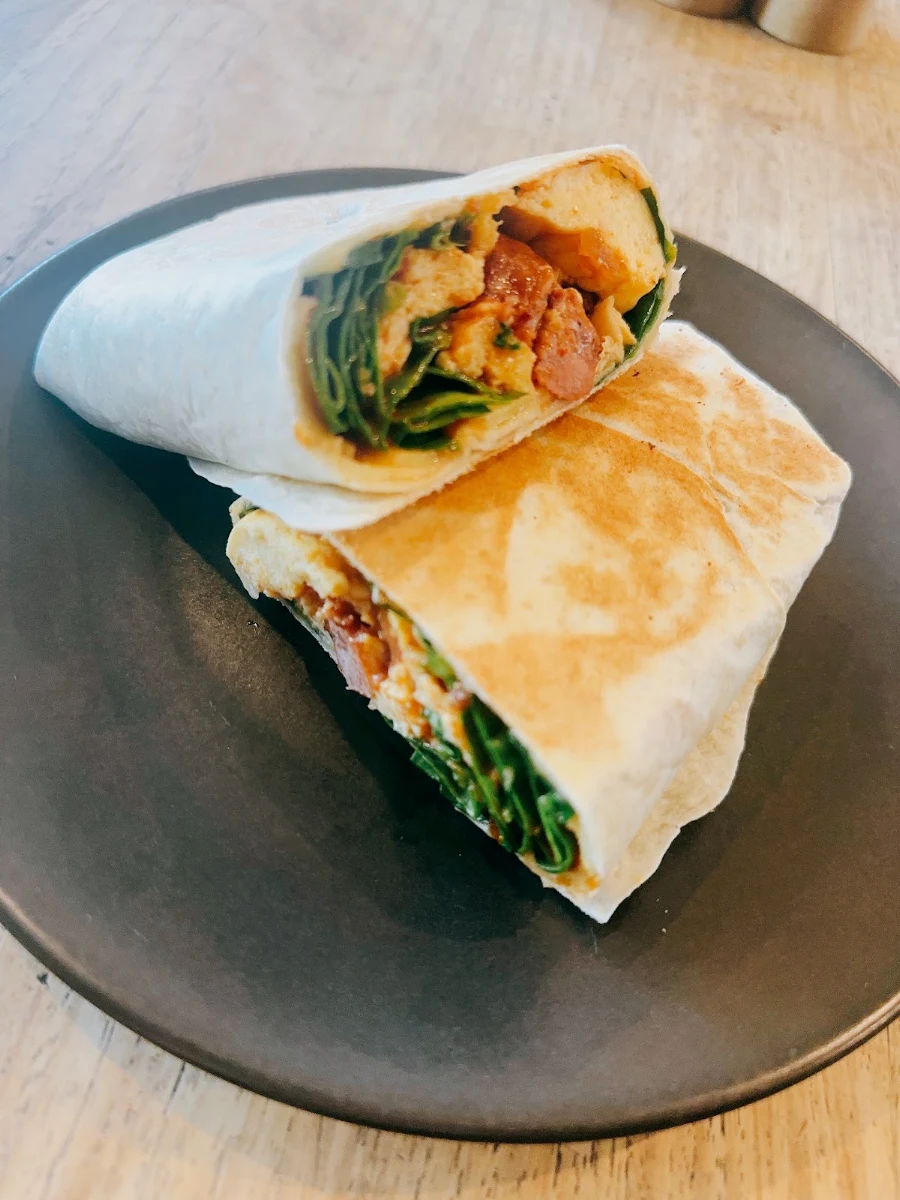 Brekky Wrap, Hungry Grasshopper Café