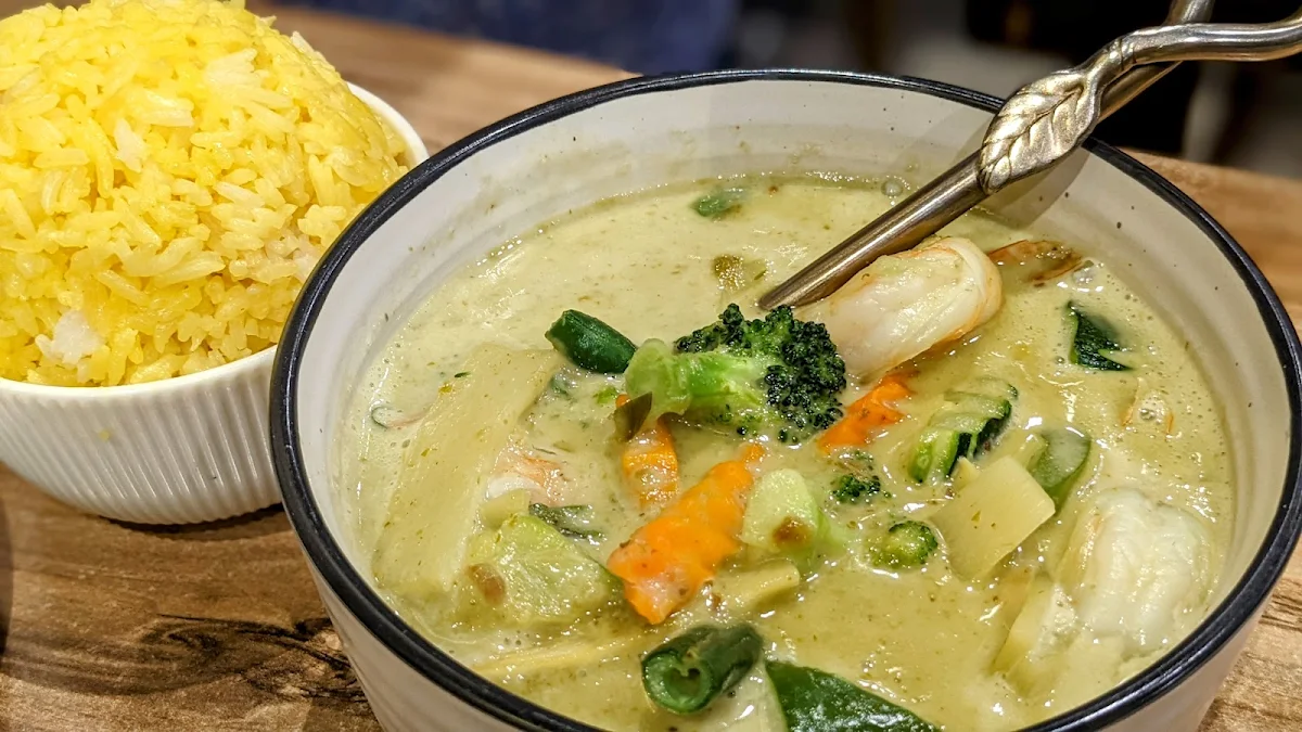 Prawn Green Curry