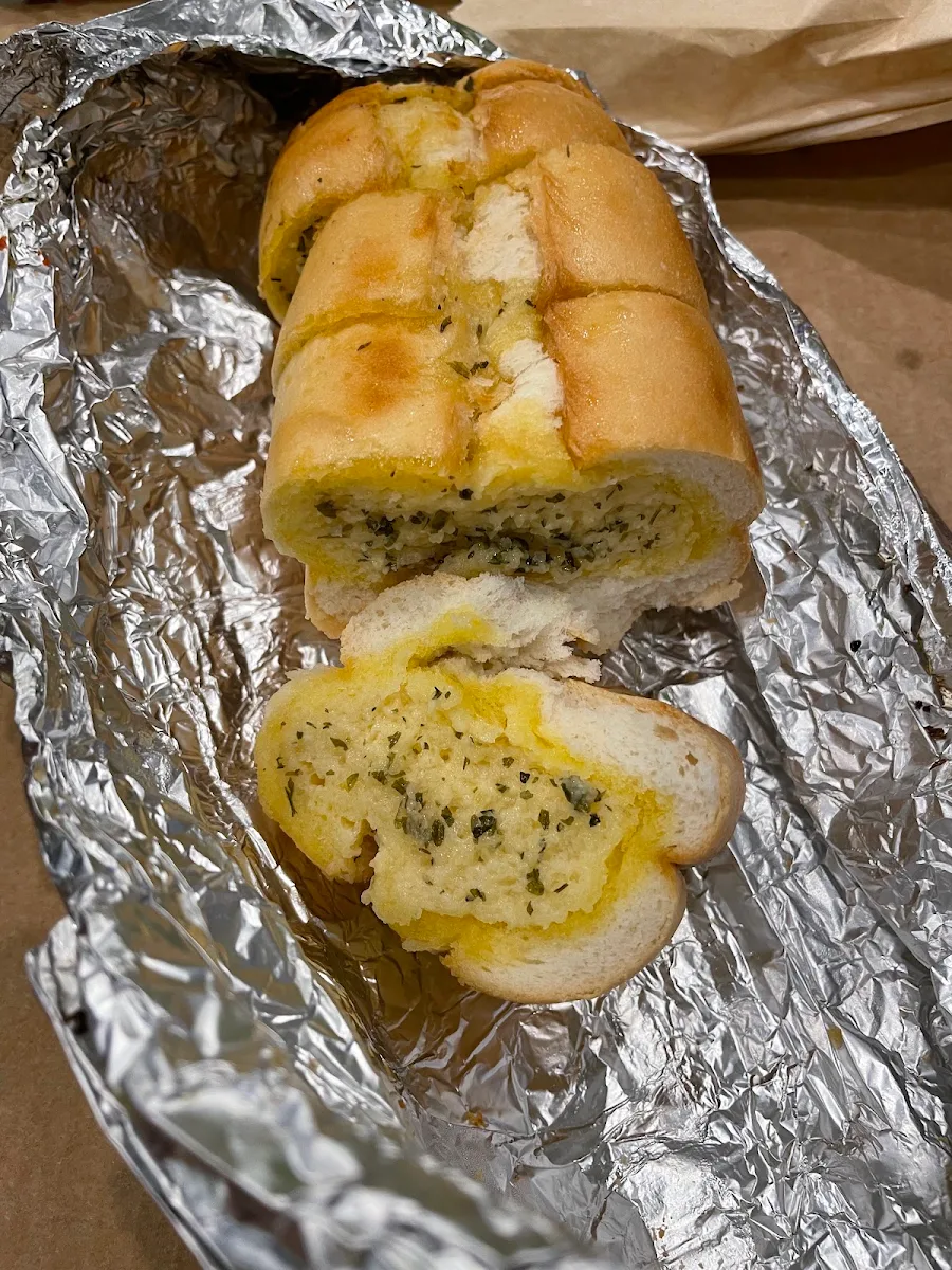 Garlic Bread, Great Western Pizza