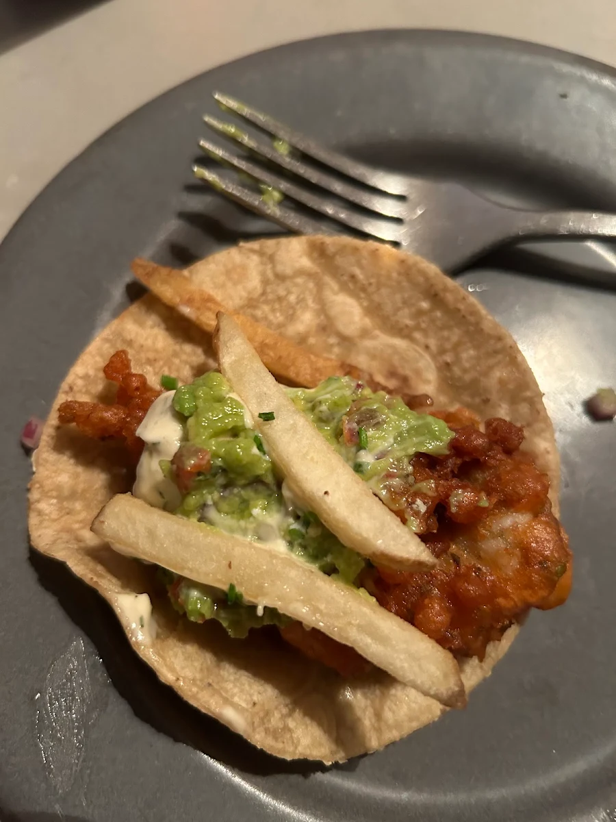 Fish Taco, Carbon Mexican Woodfire Restaurant Bondi