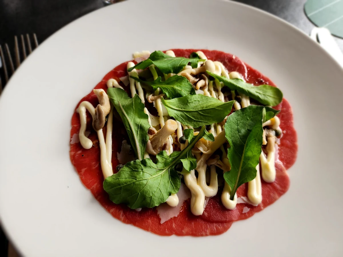 Black Market Beef Carpaccio