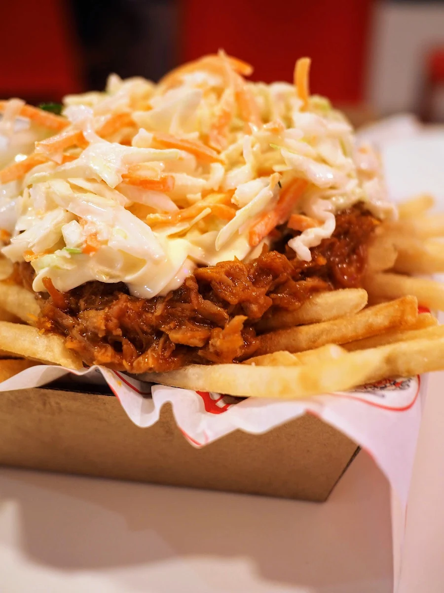 Pulled Pork Fries, Broken Hearts Burger Club