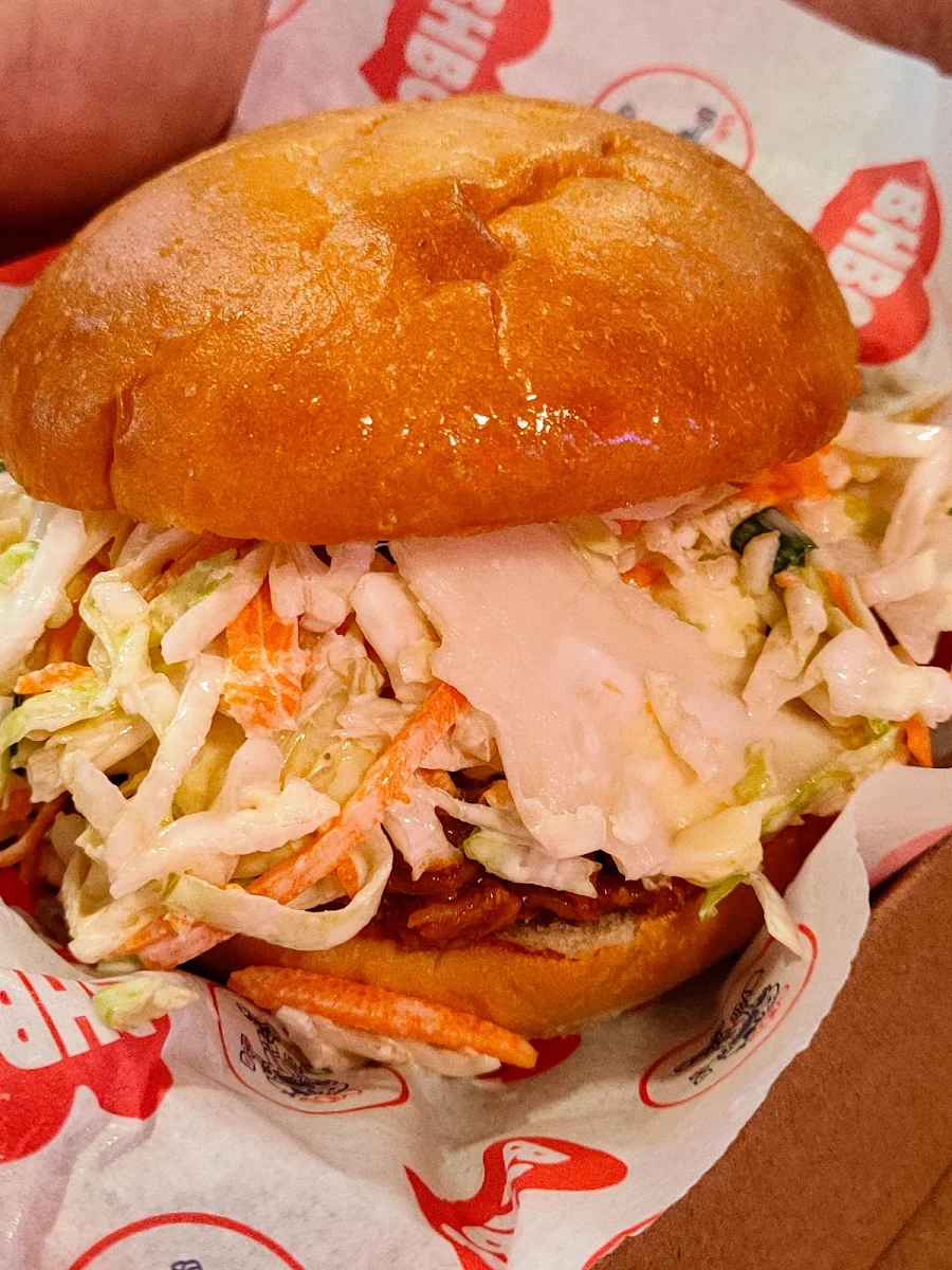 Pulled Pork Sandwich, Broken Hearts Burger Club