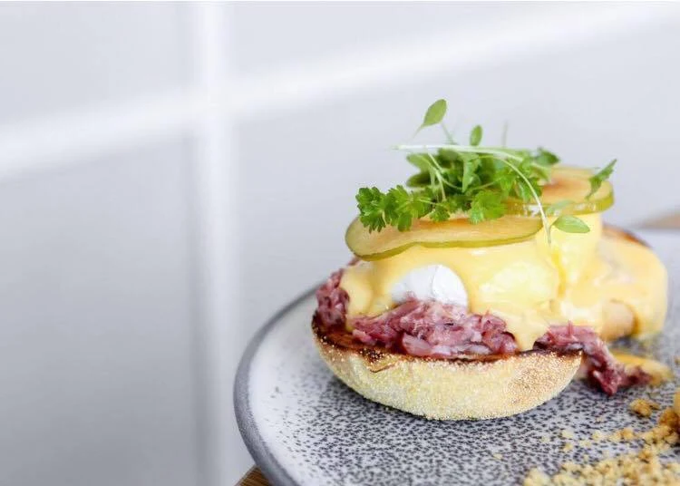 Eggs Benedict, Saint Martins Cafe