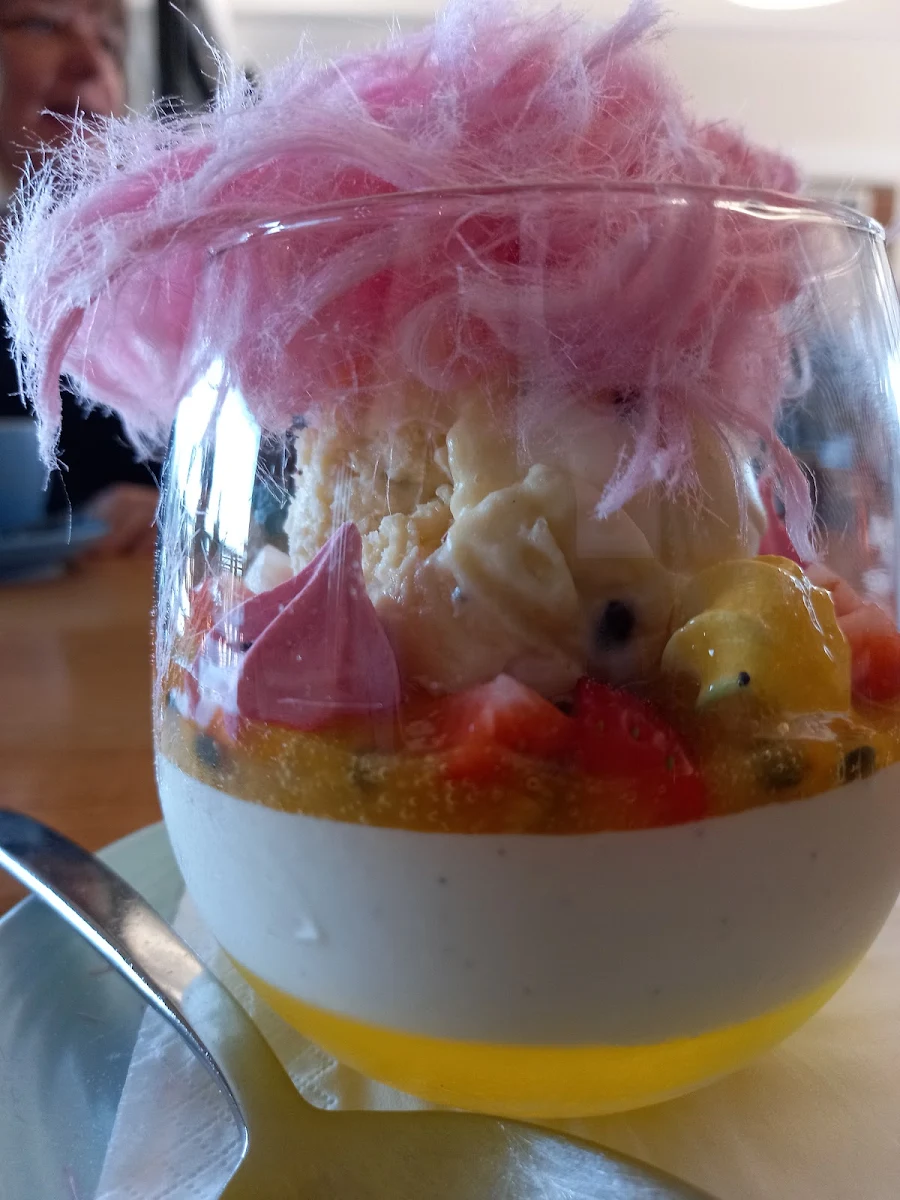 Passion Fruit Panna Cotta