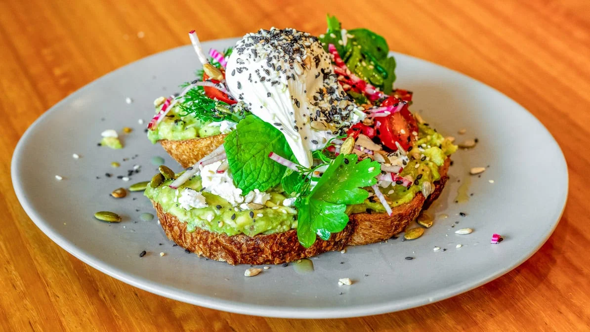 Smashed Avo, Lady Bower Cafe