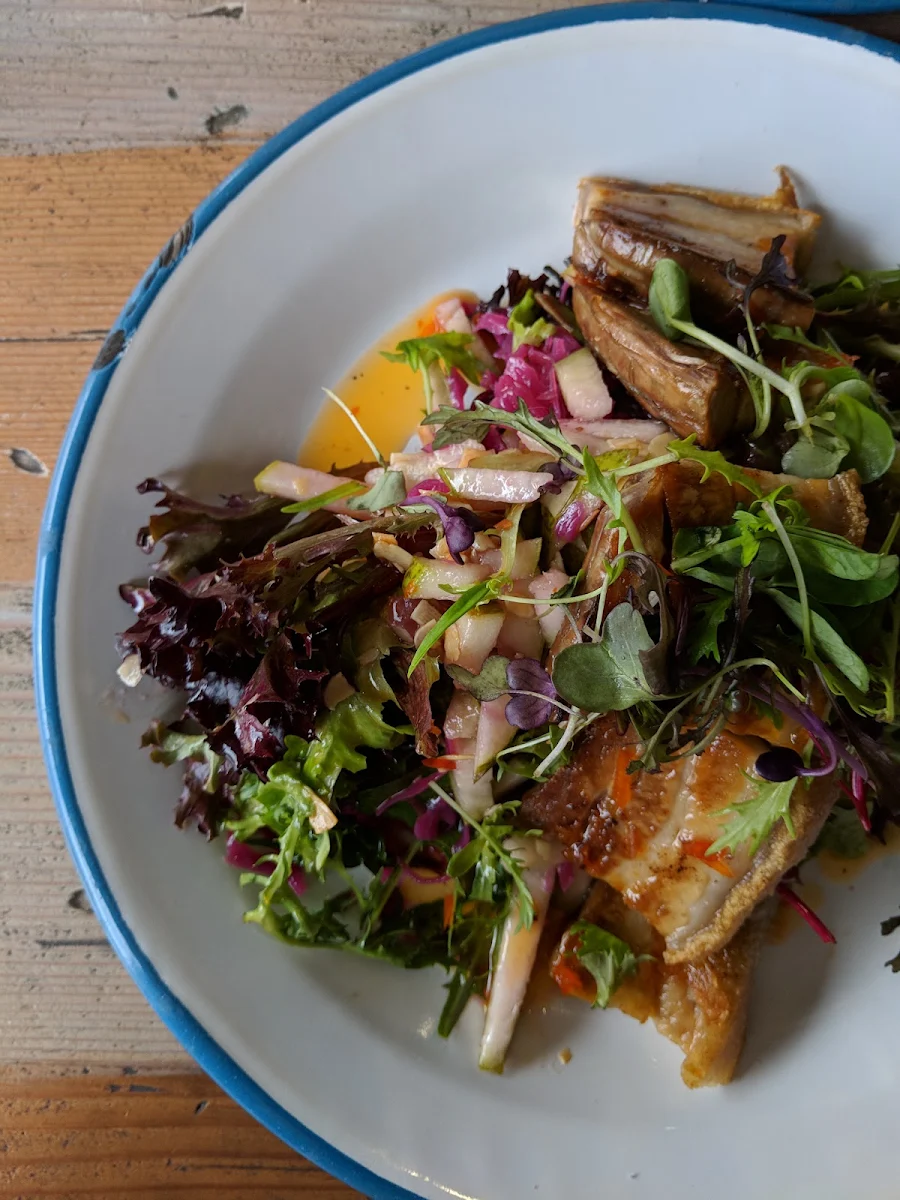 Pork and Pear Salad