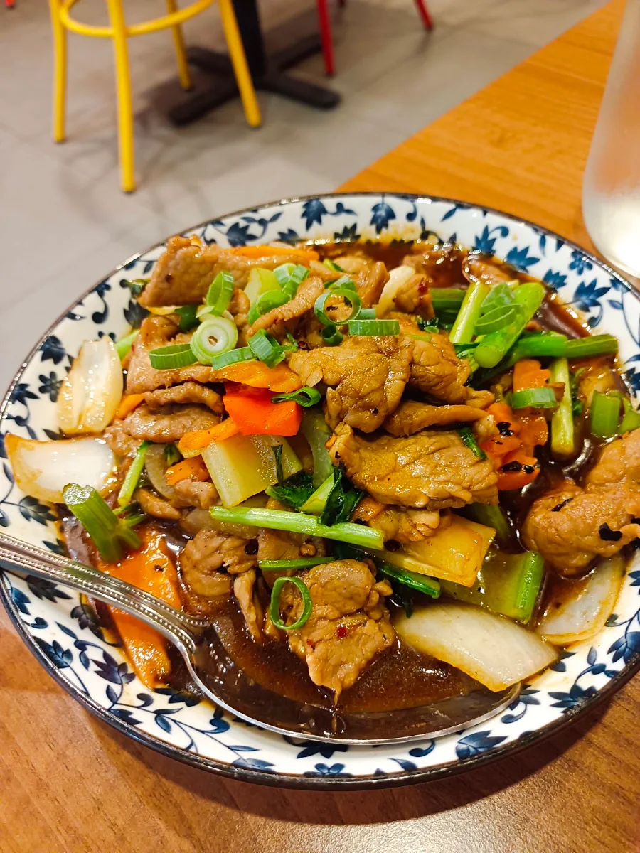 Mongolian Beef, HOT DUCK