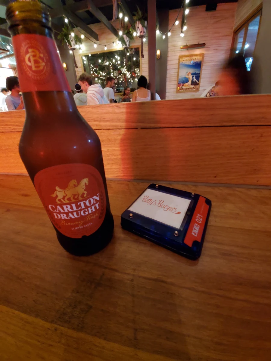 Beer, Betty's Burgers