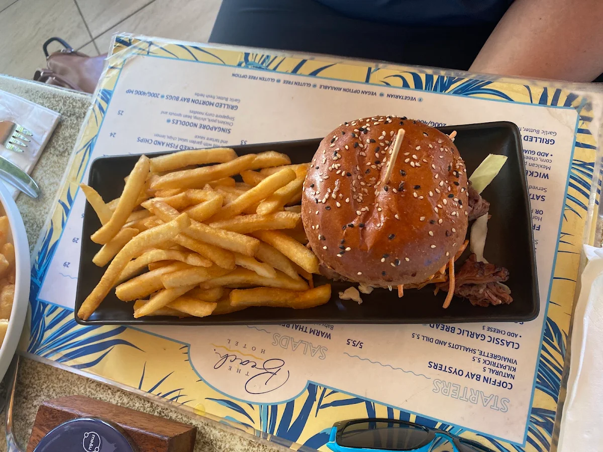 Burger, Manta Ray Bistro