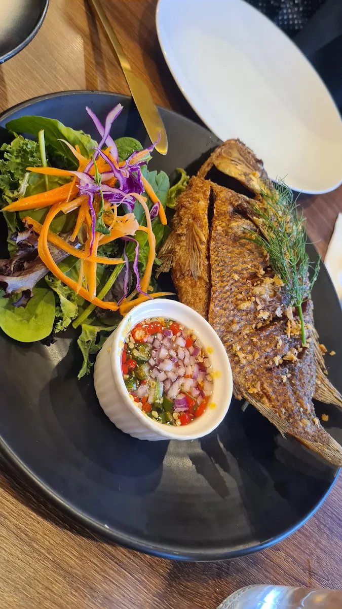 Deep Fried Tilapia Fish