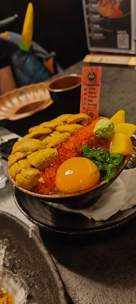 Uni & Crab Roe Rice Bowl
