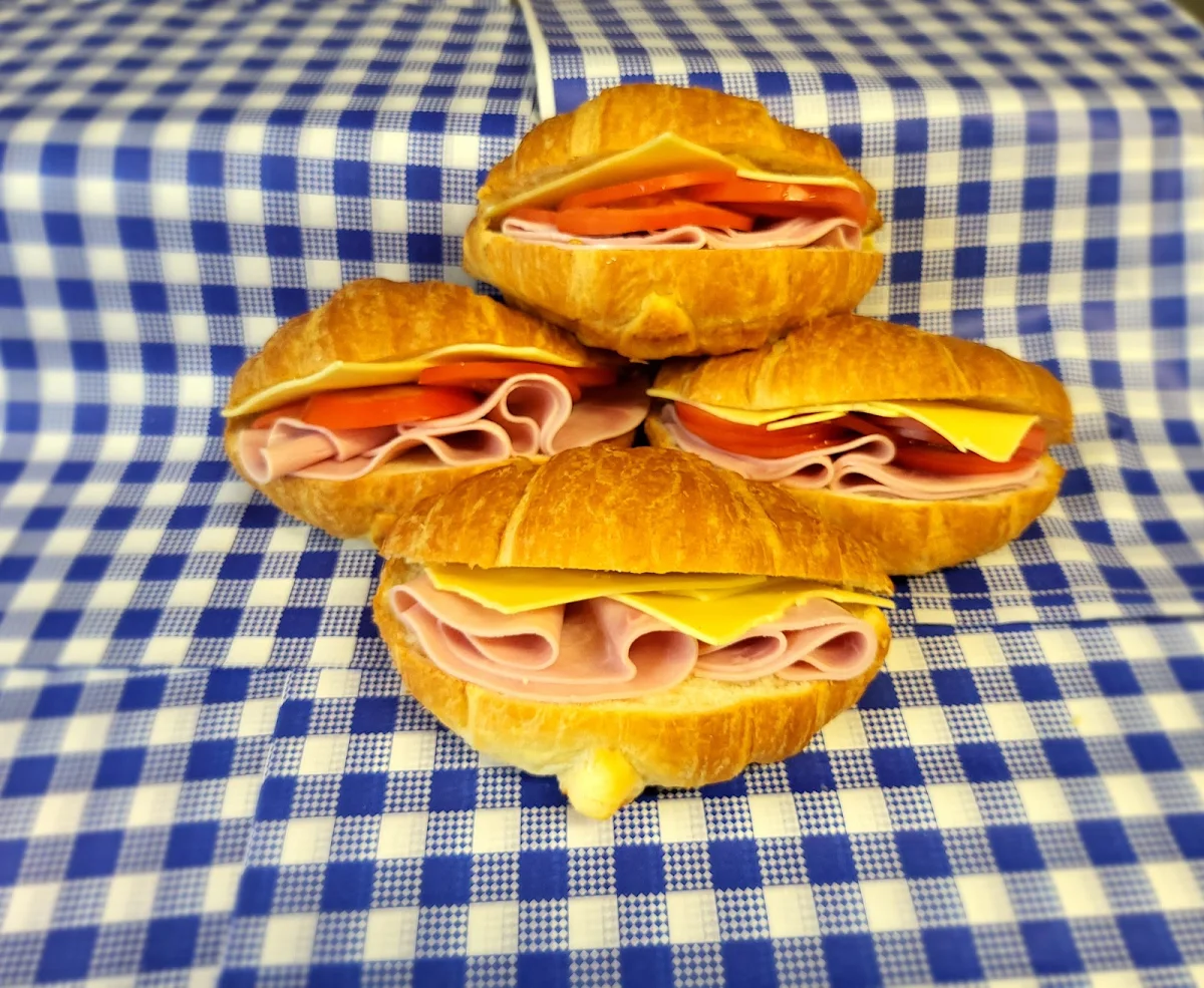 Croissant Ham Cheese Tomato