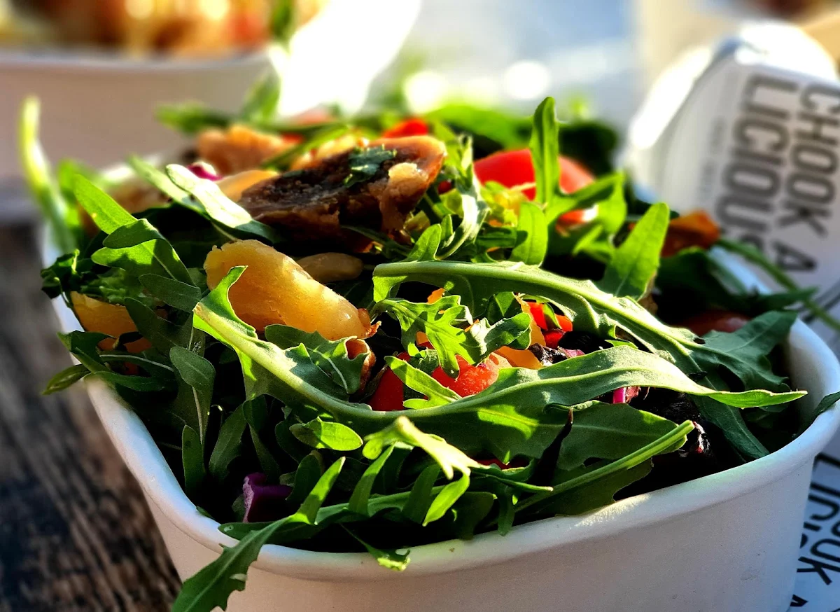 Rocket Salad, Chook A Licious