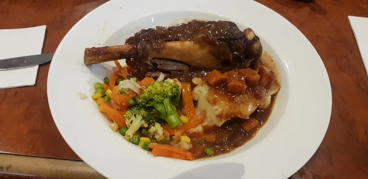 Lamb Shank in a Braised Sauce