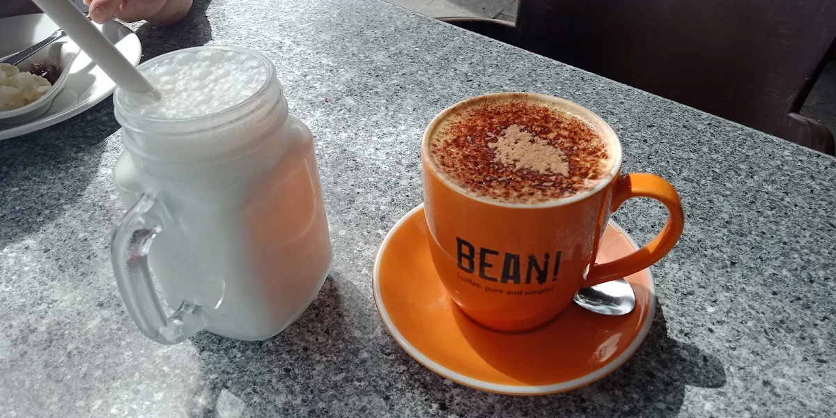 Vanilla Milkshake and Cappuccino
