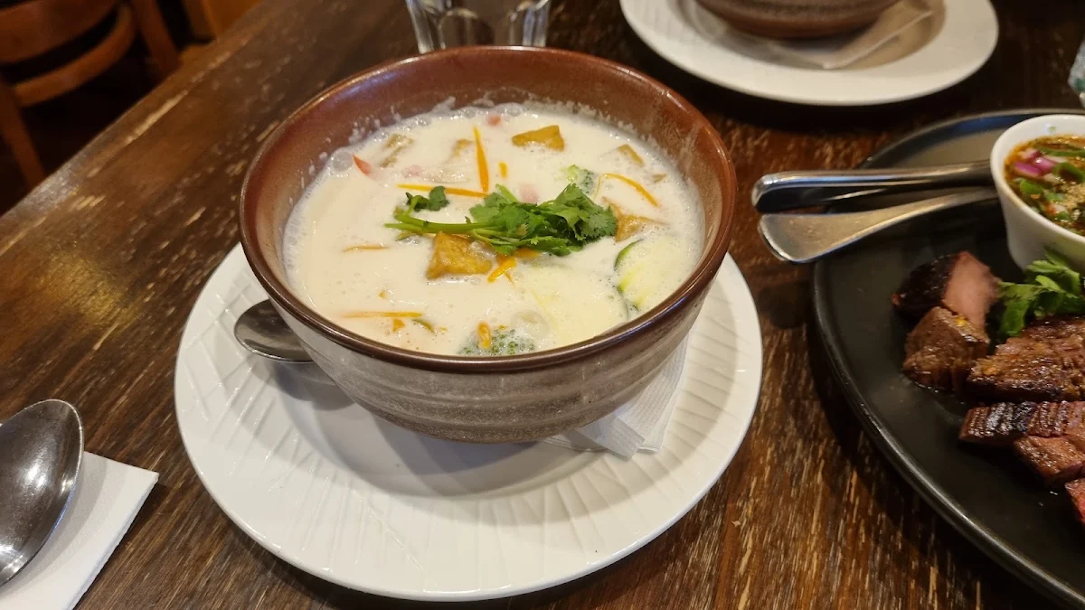 Tom Kha Soup with Tofu and Vegetables