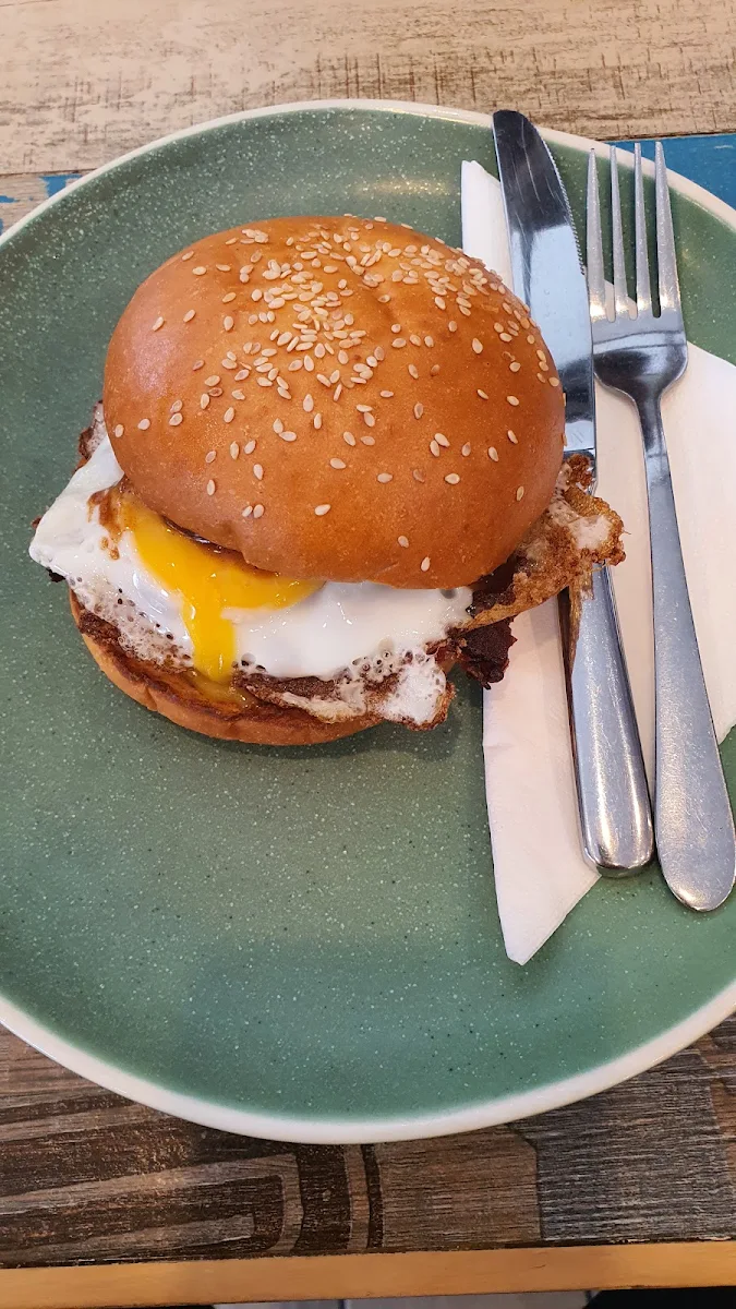 Egg and Bacon Roll, Pennant Hills Heritage Cafe