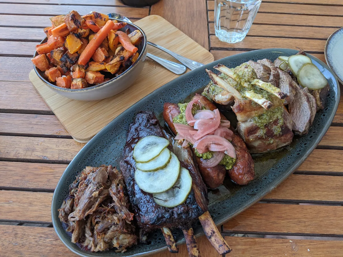 Lamb Testing Plate, Woolshed Restaurant