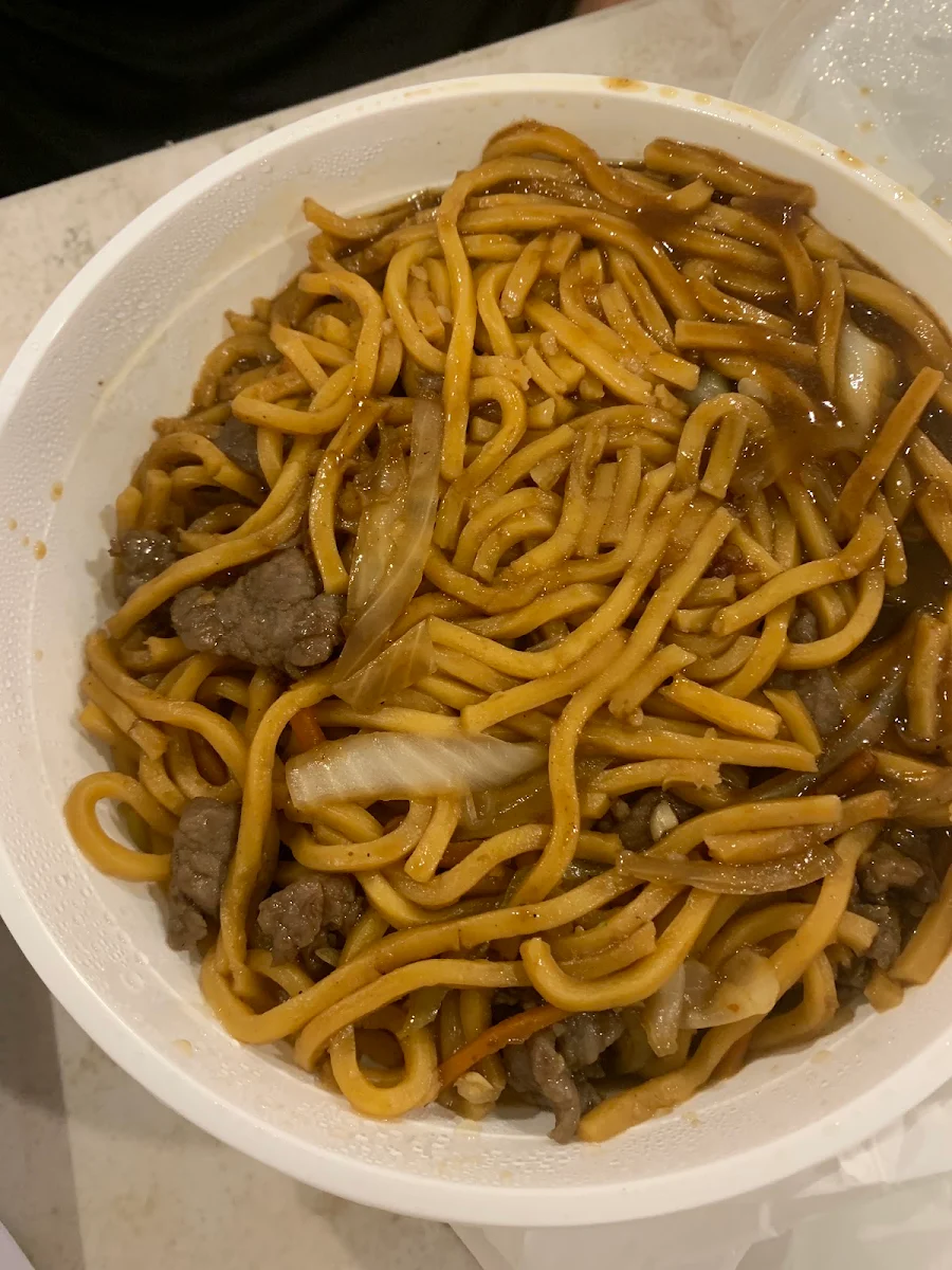Mongolian Beef Noodles