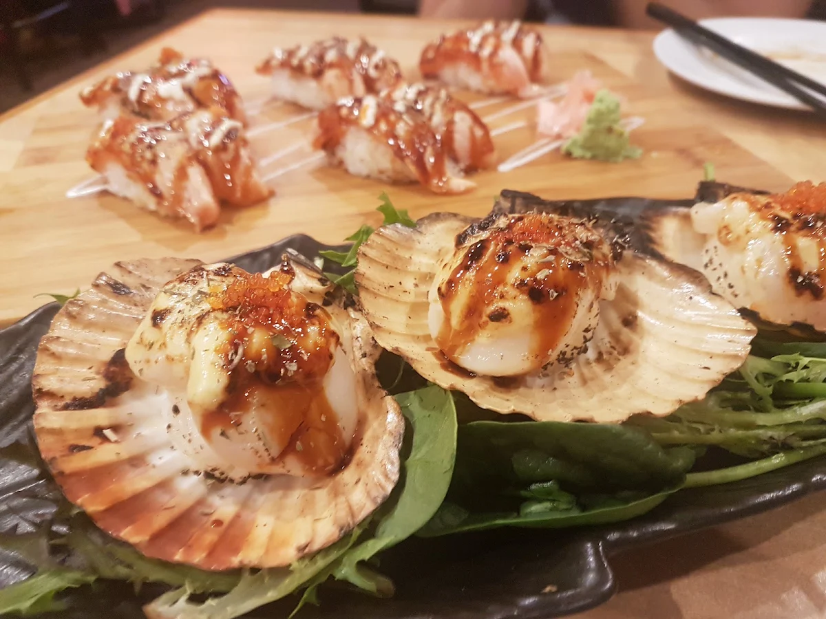 Grilled Cheese Scallops