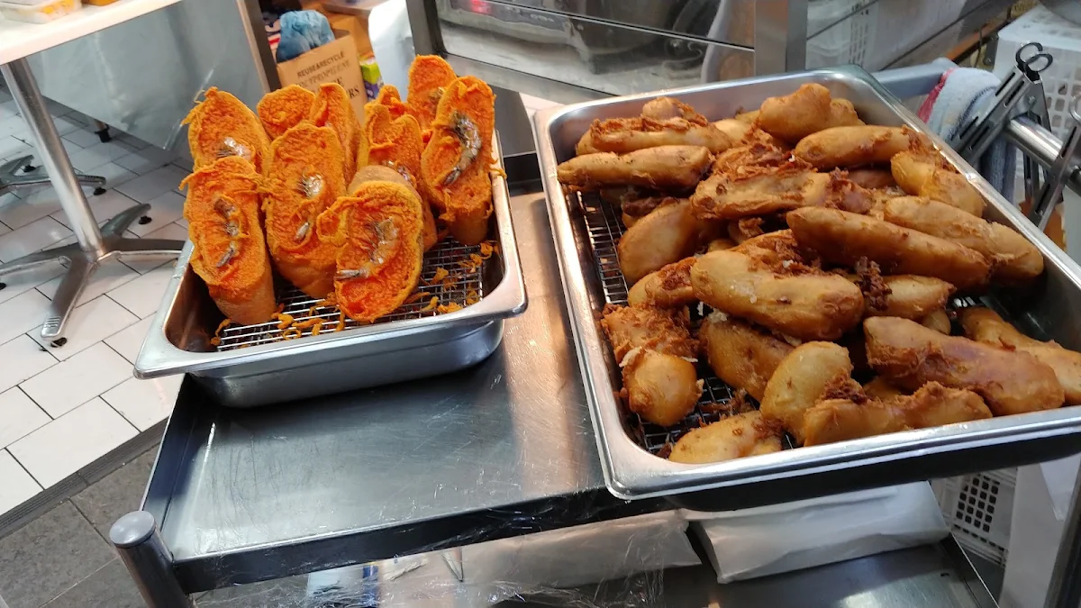 Prawn Bread and Deep Fried Bananas