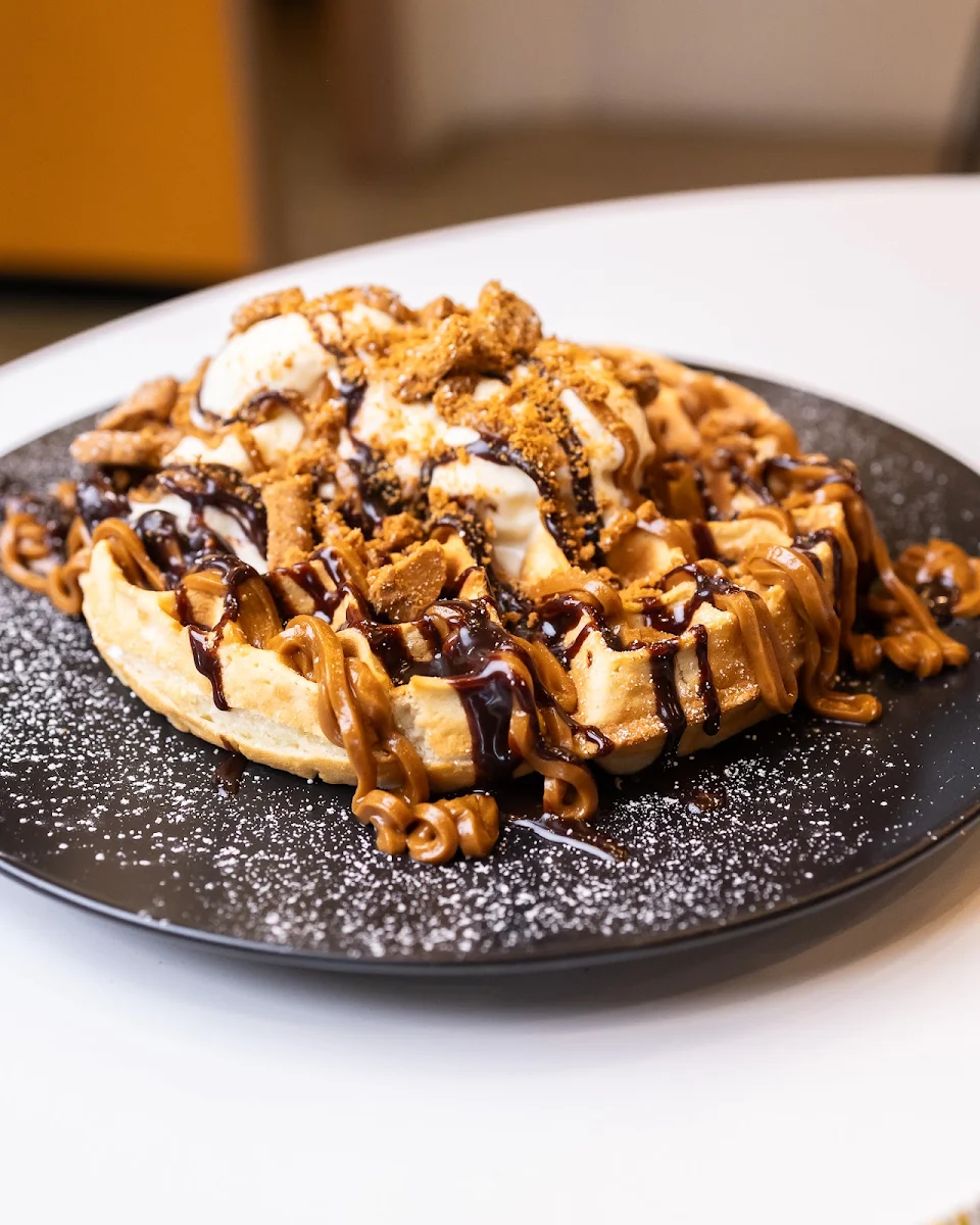 Nutella & Walnut Waffle, Burger Road - Brighton
