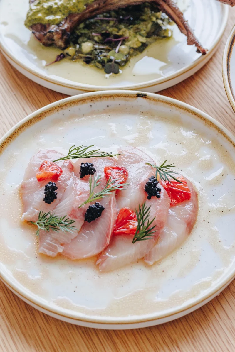 Kingfish Crudo, TINTA Belmont
