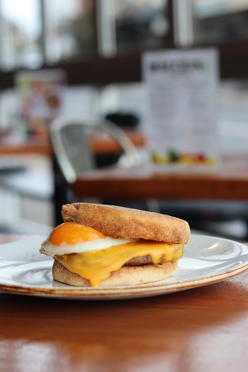 Boujee Breakfast Burger, The Pour Barista Cafe Marrickville