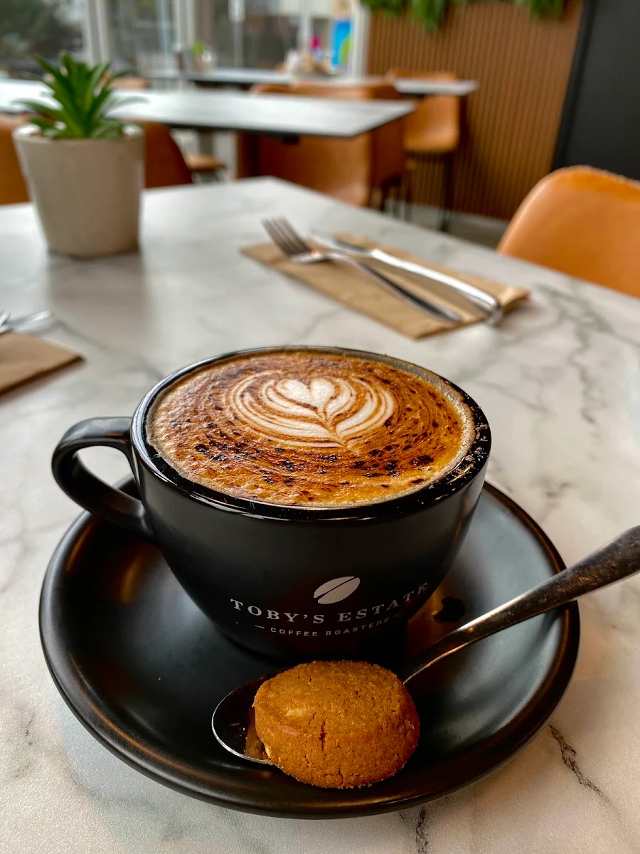 Cappuccino Coffee, The Pour Barista Cafe Marrickville