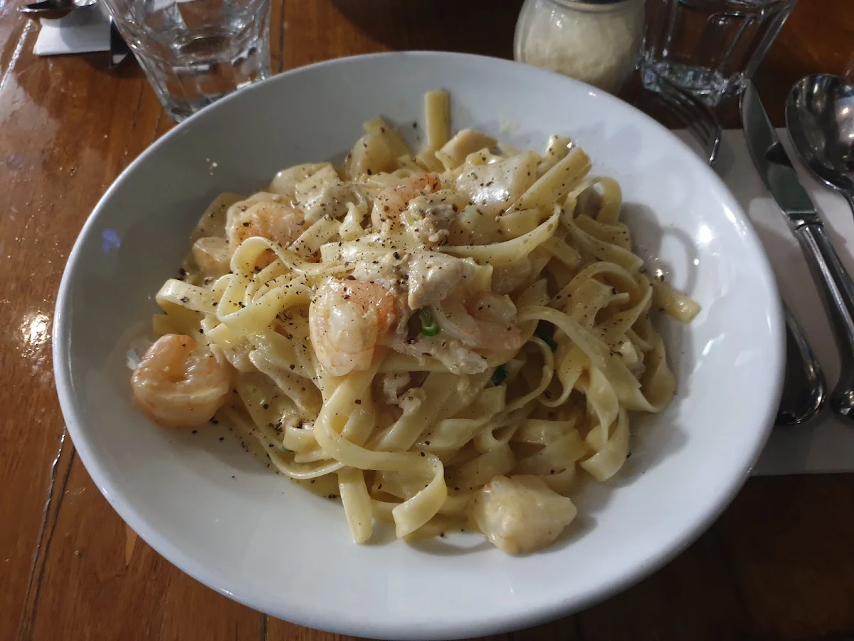 Seafood Pasta, The Marsfield Mediterranean Gourmet Pizza Restaurant