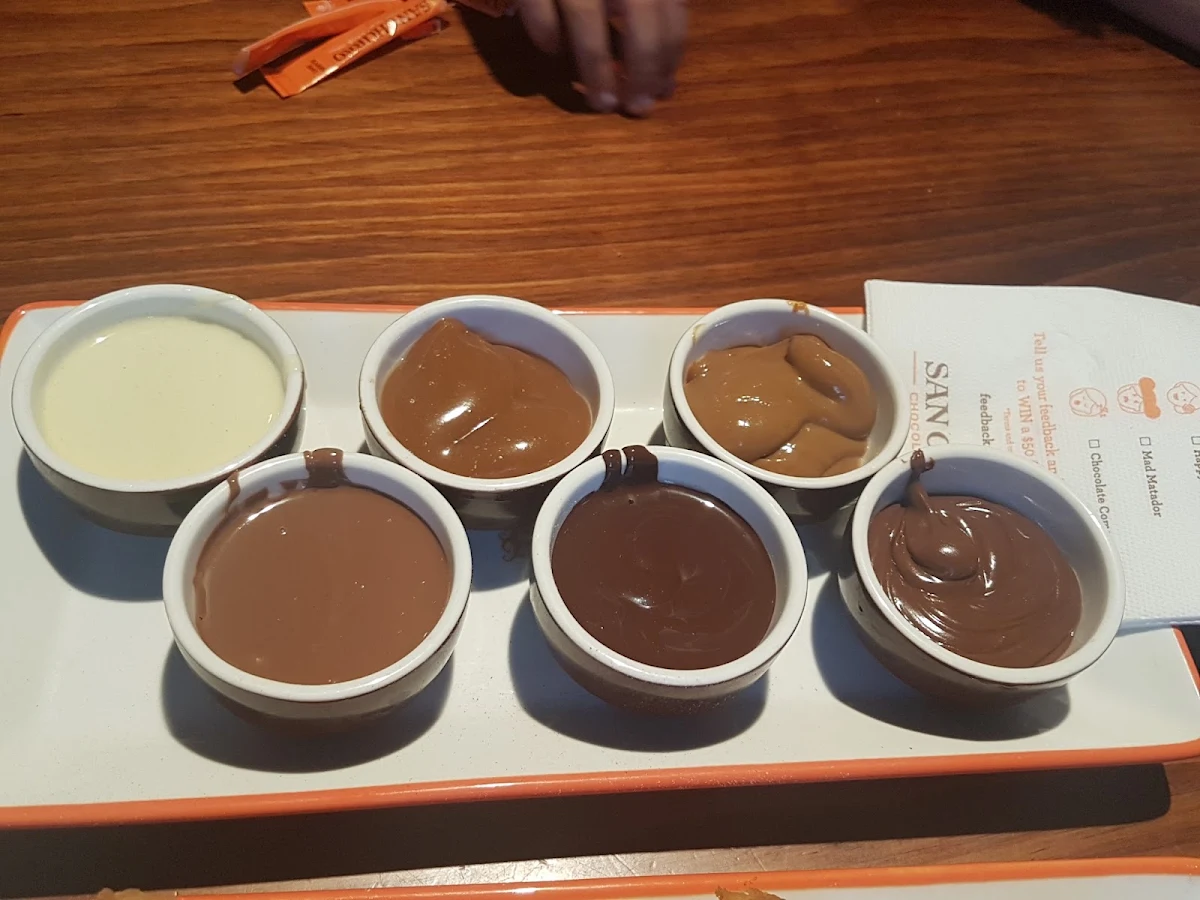 Chocolate Dips, San Churro Epping