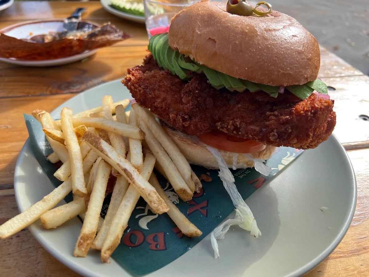 Que Pasa Amigo Fried Chicken Burger