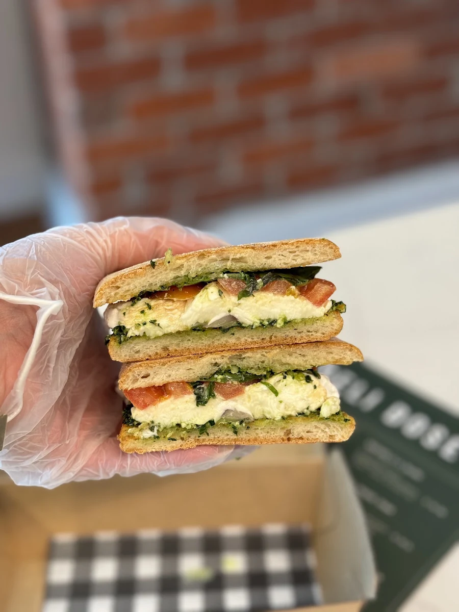Roasted Veggie Stack Sandwich, Deli Dose