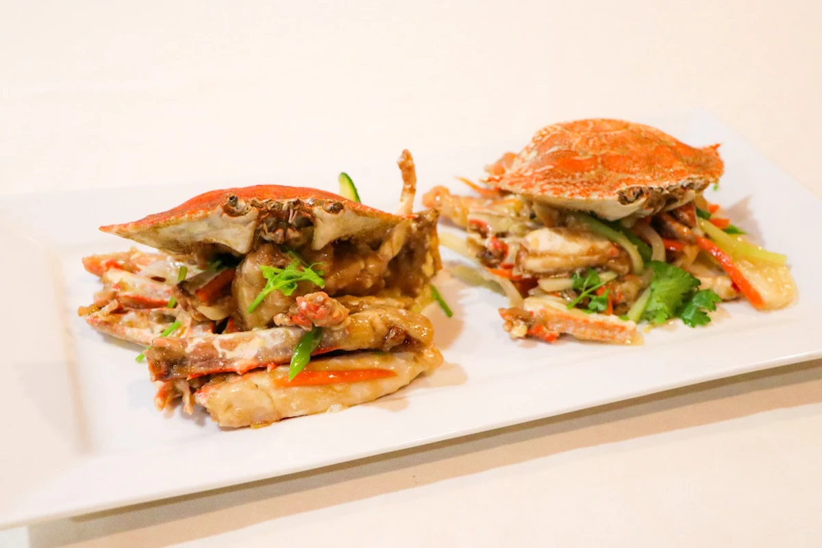 Deep Fried Crabs in Salt & Pepper