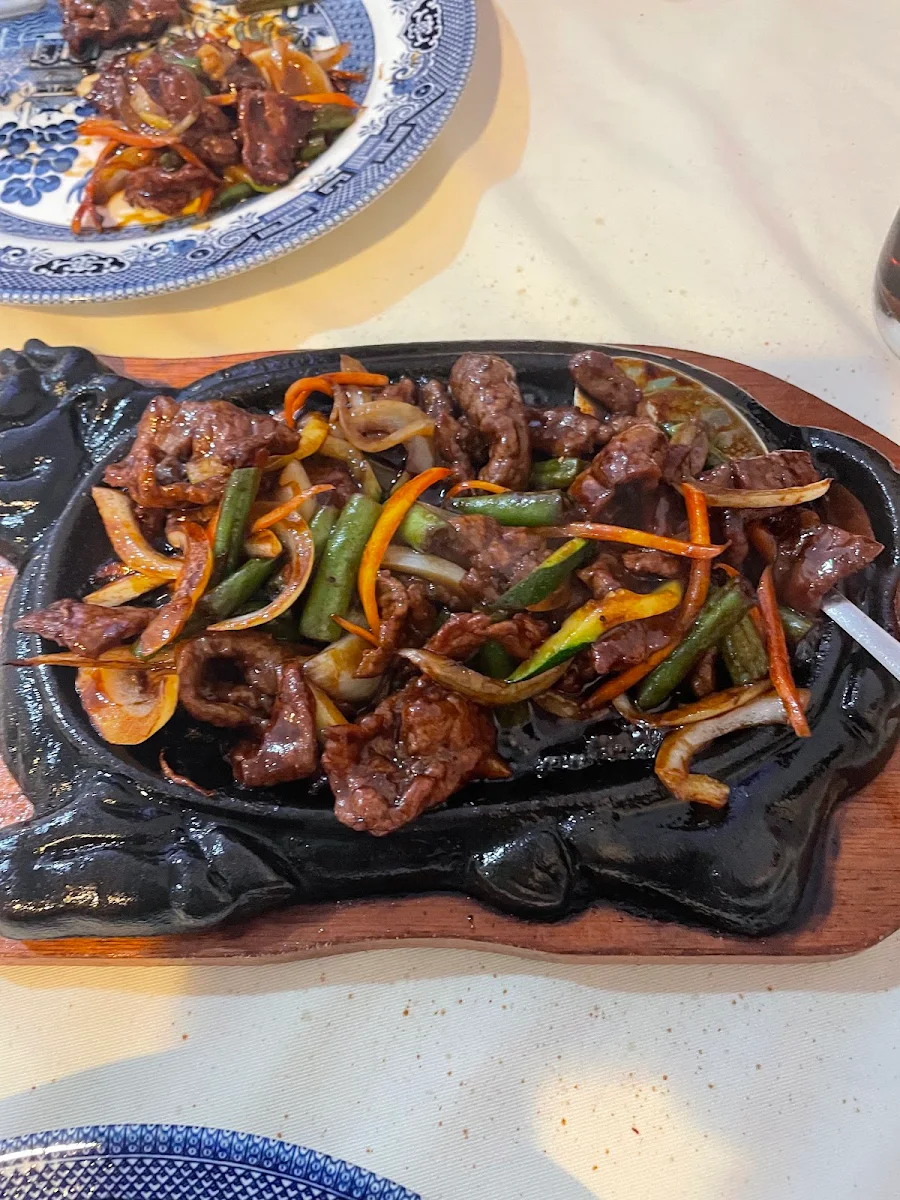 Sizzling Mongolian Lamb