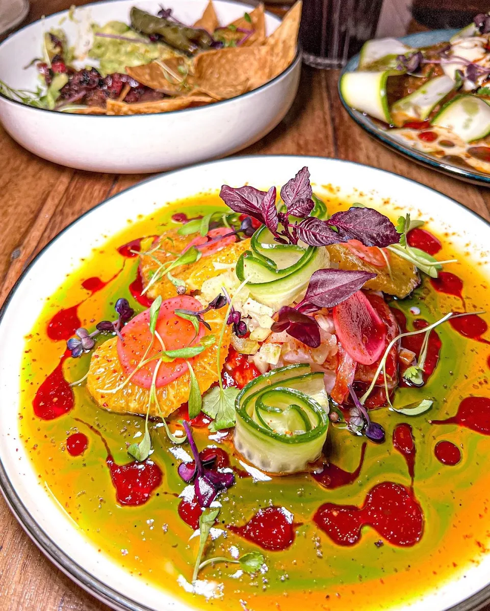 Aguachile Verde de Pez Espada