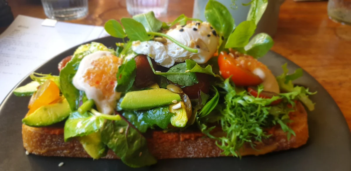 Porched Eggs on Toast
