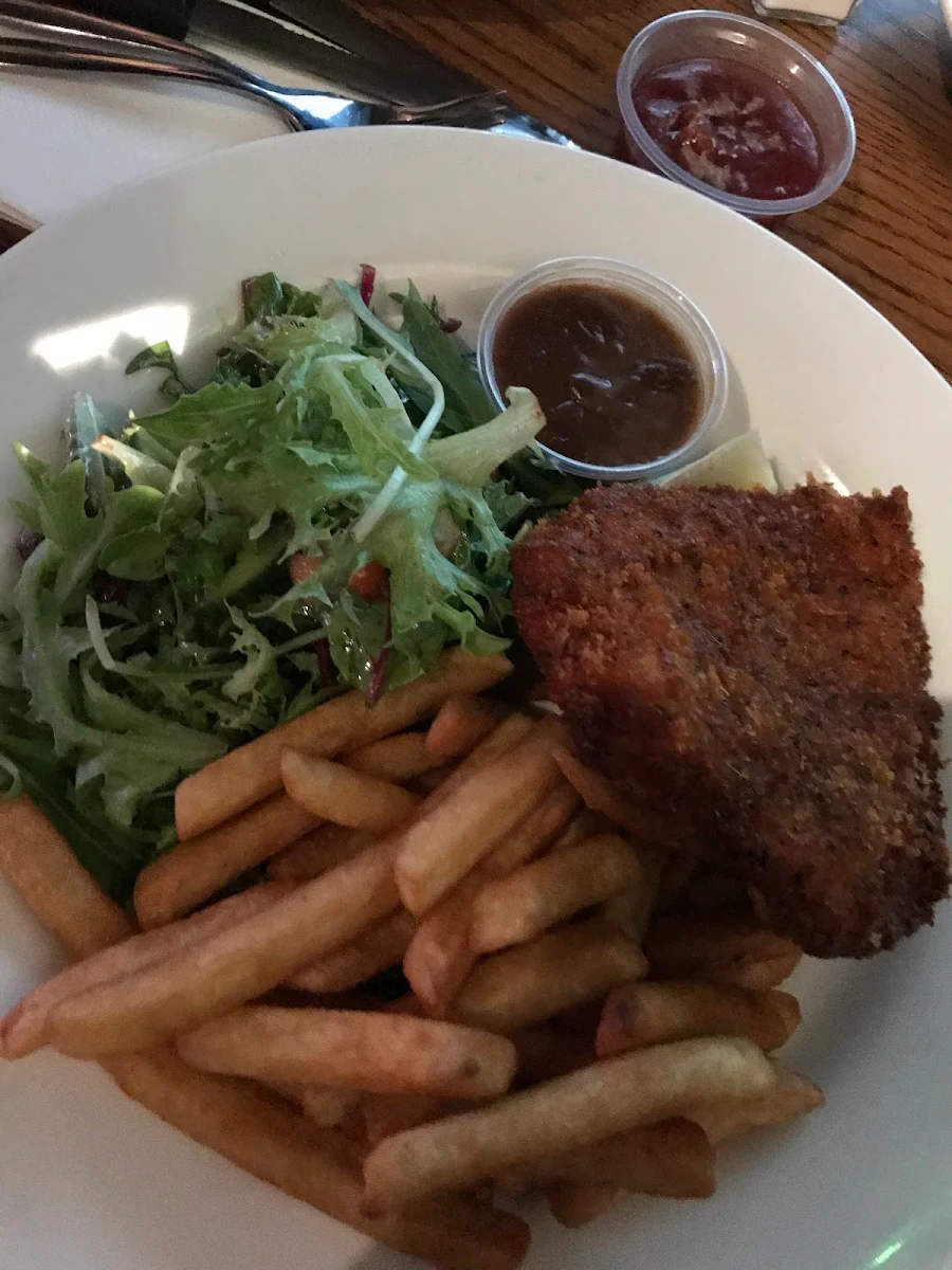 Chicken Schnitzel & Chips