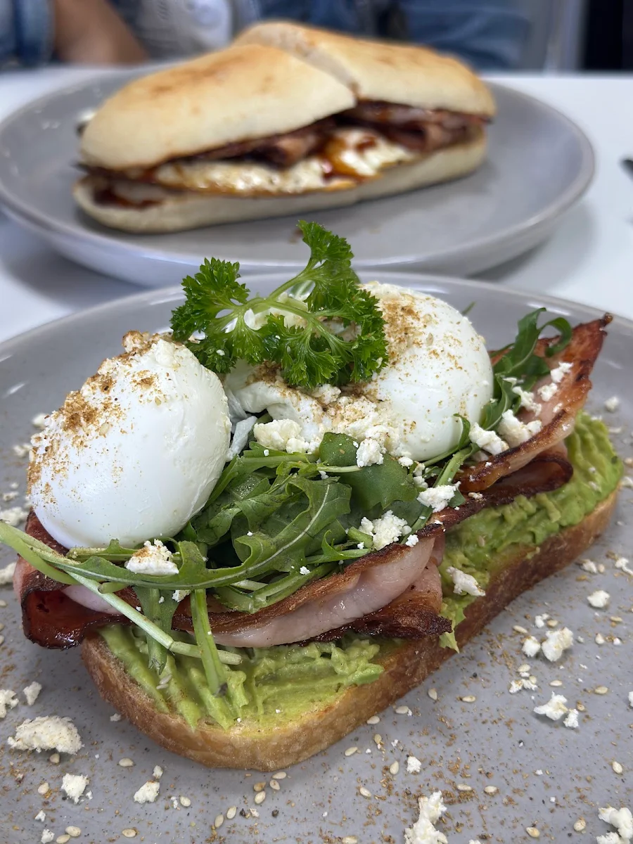 Dukkah Eggs with Smoked Salmon