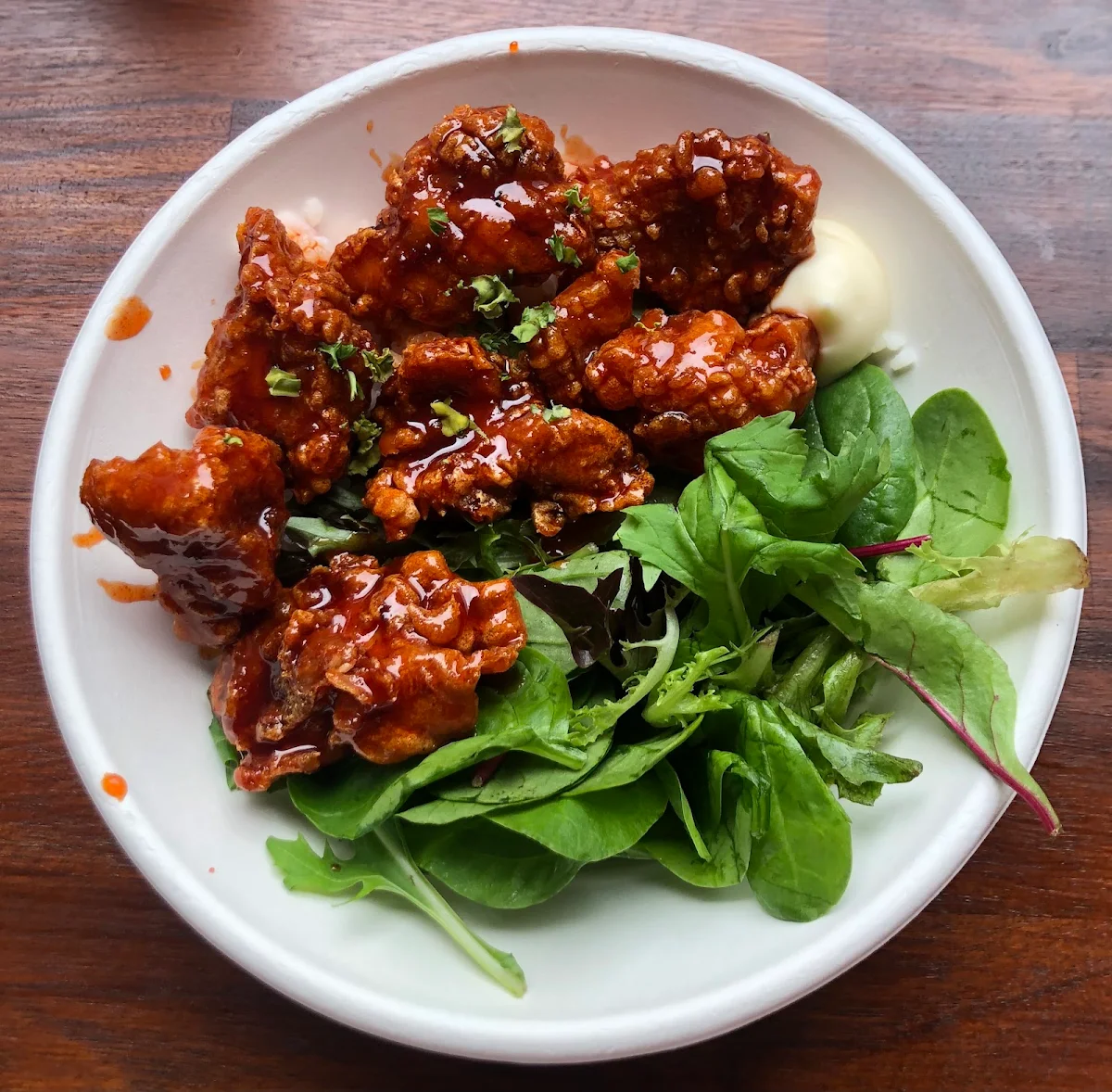 Korean Chicken Bowl Garlic Soy