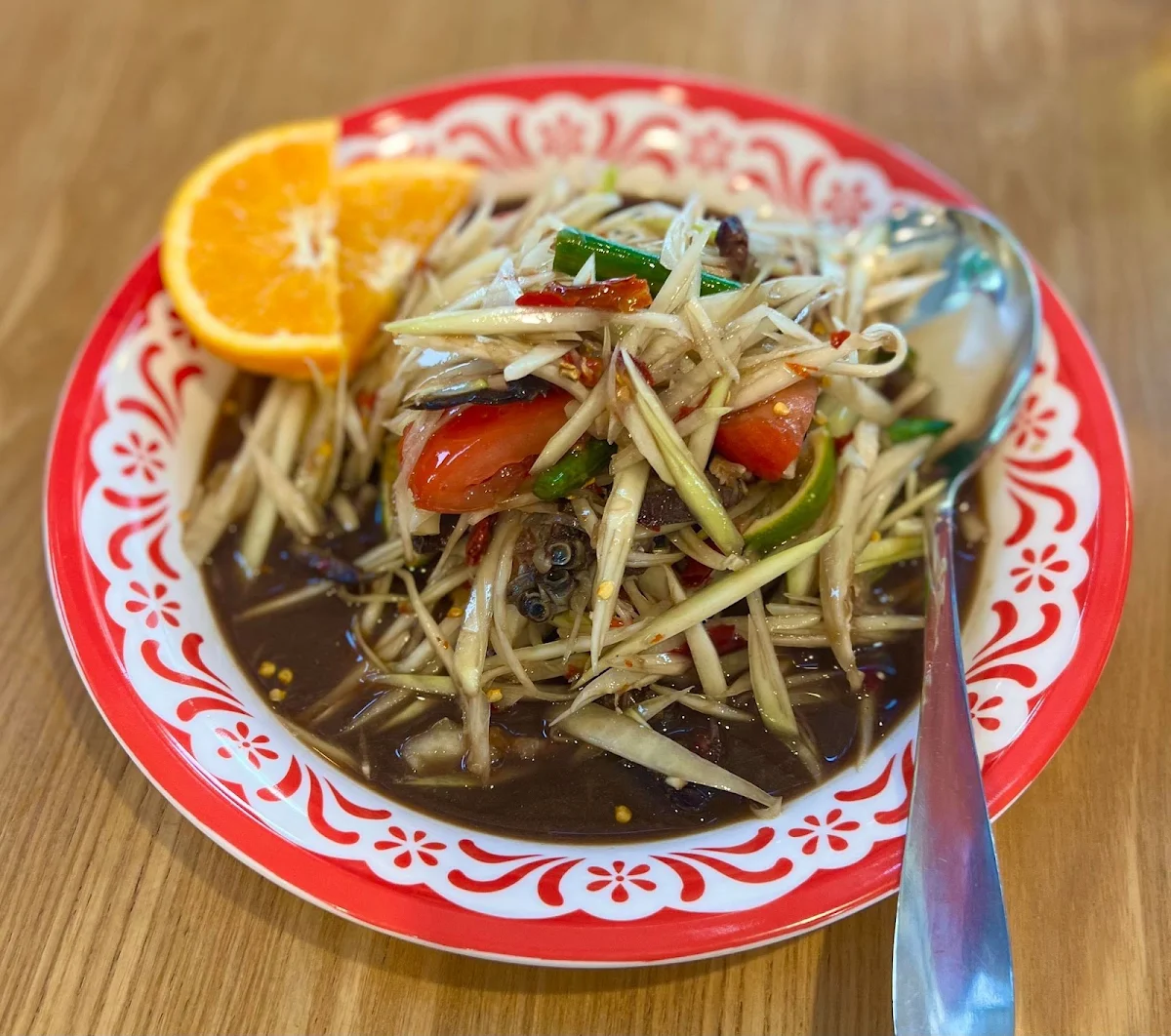 Salted Crab Som Tum
