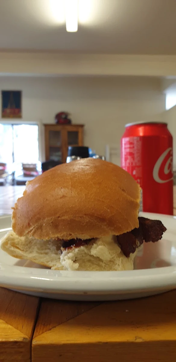 Bacon Roll, The Old Road Cafe