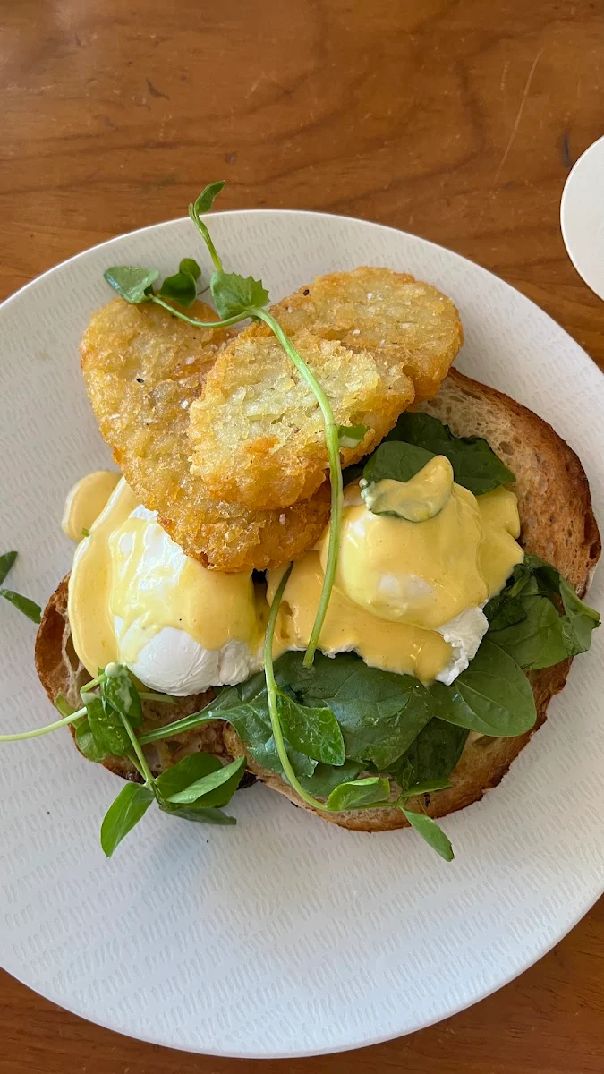 Eggs Benedict, The Deck Airlie Beach