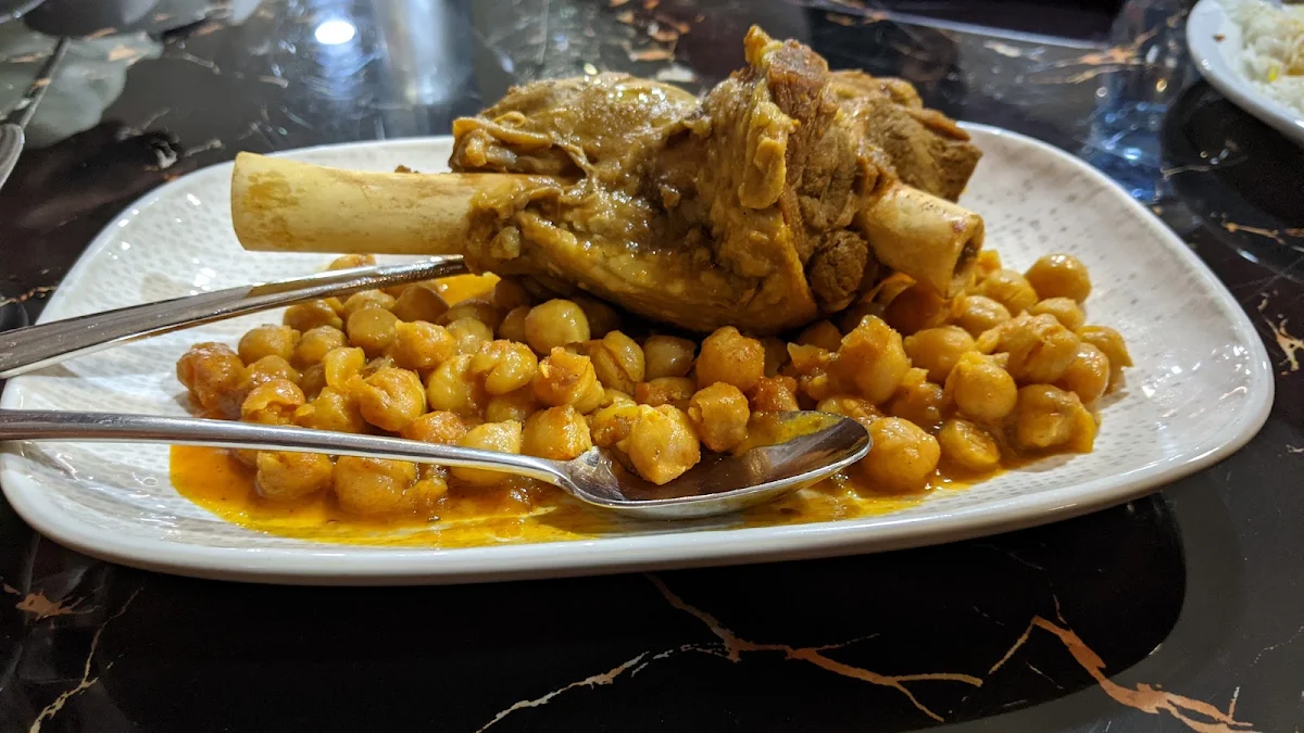 Lamb Shank, The Ghan Kebab House brighton