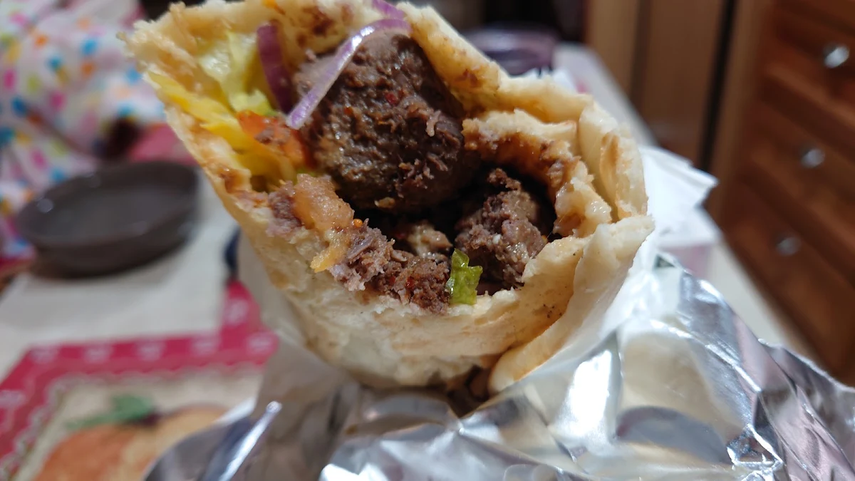 Tikki Lamb Roll, The Ghan Kebab House brighton