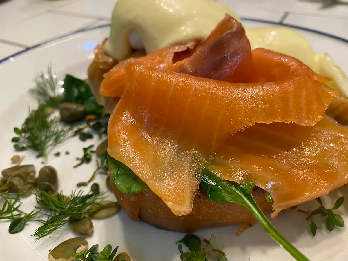 Eggs Benedict with Salmon